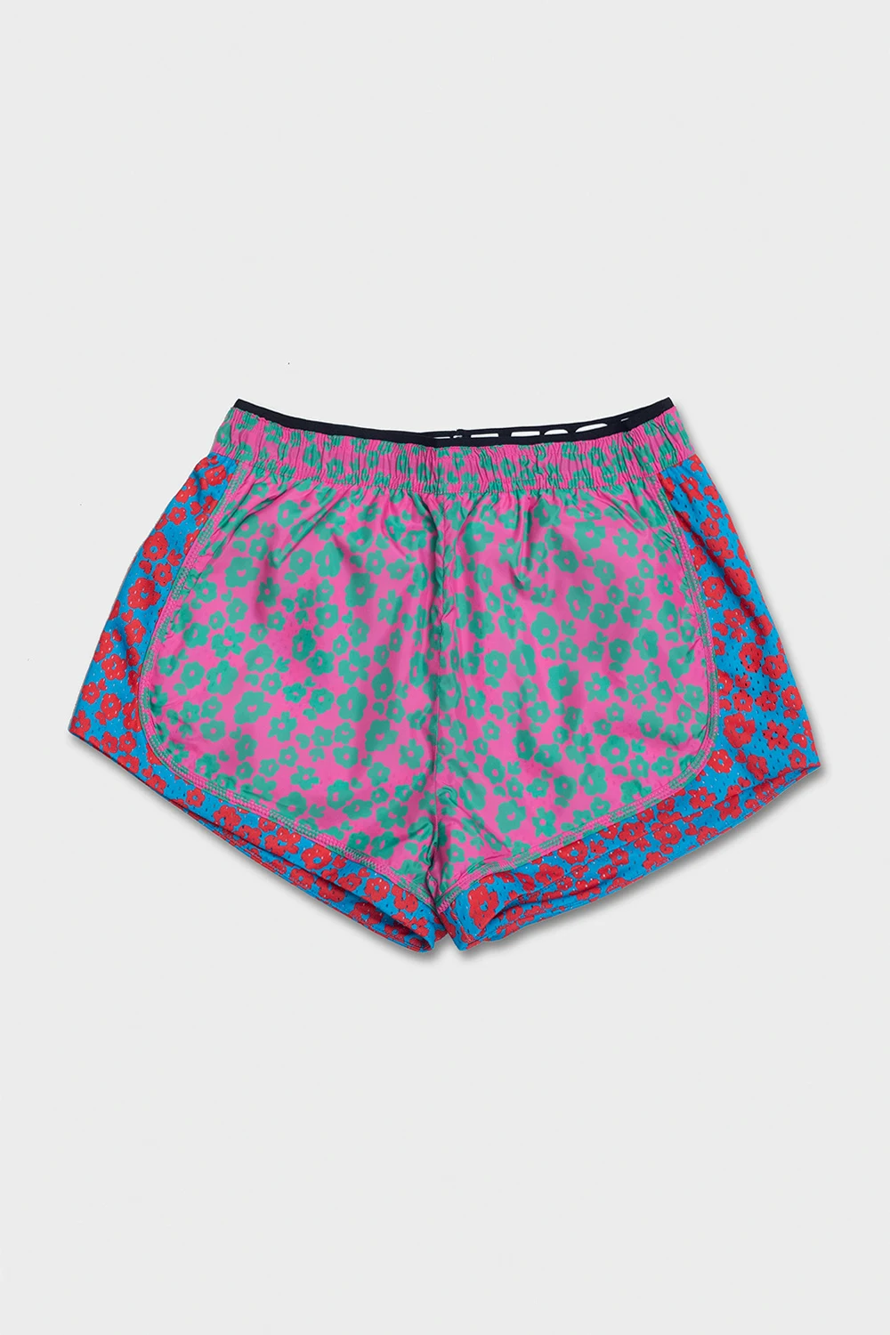Patterned swim shorts