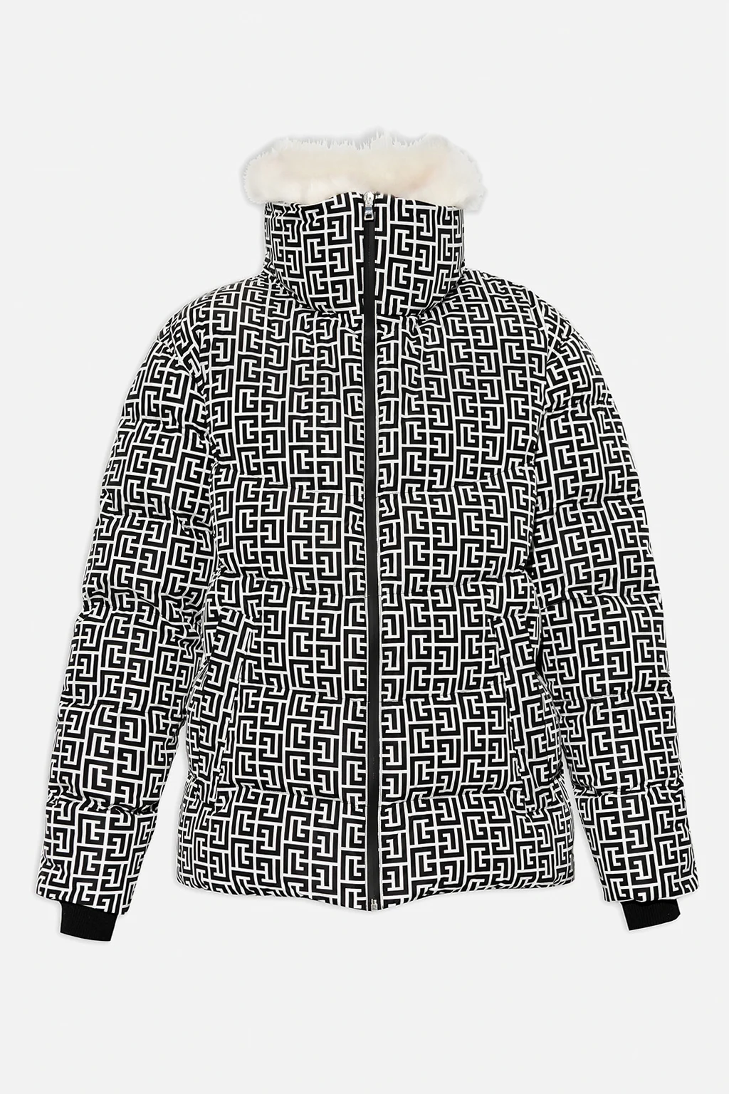 Pikowana kurtka z monogramem