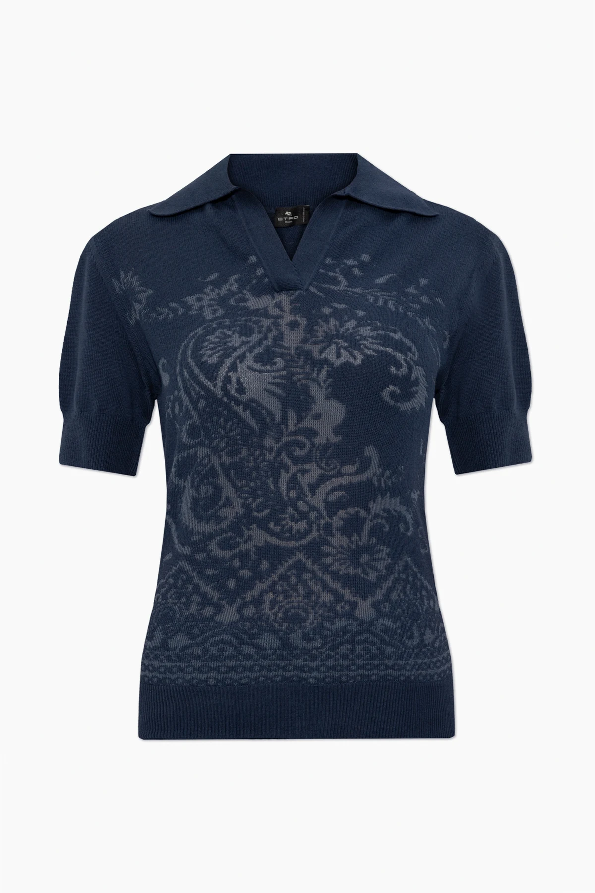Polo mit dekorativem Muster