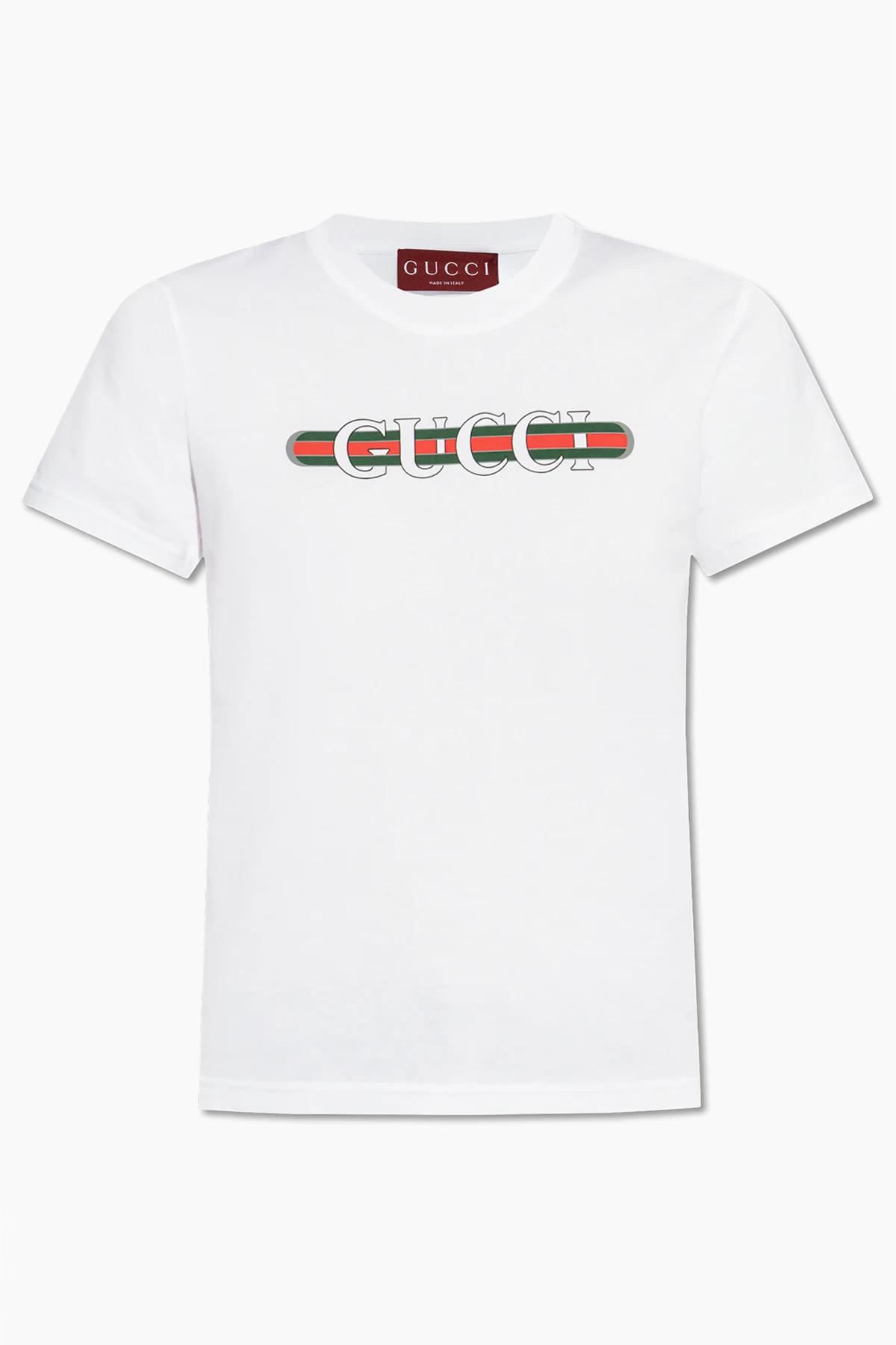 T-shirt z nadrukowanym logo