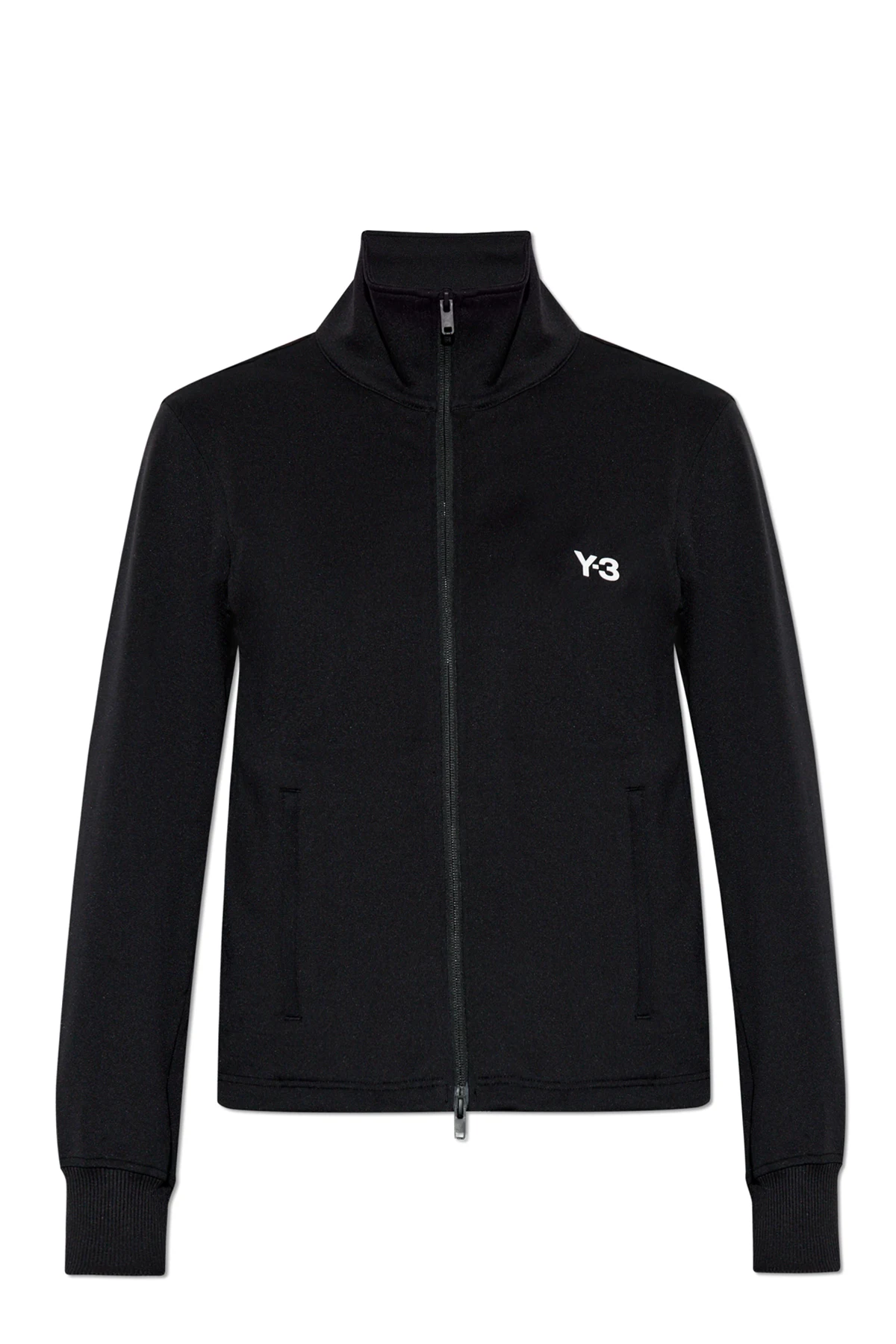 BLACK Sweatshirt with Collar