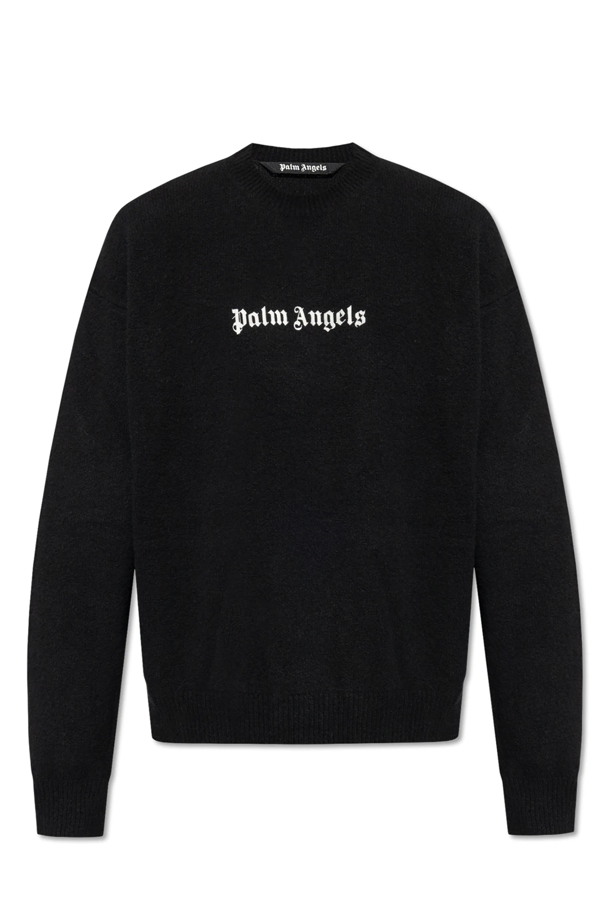 BLACK Sweater with logo
