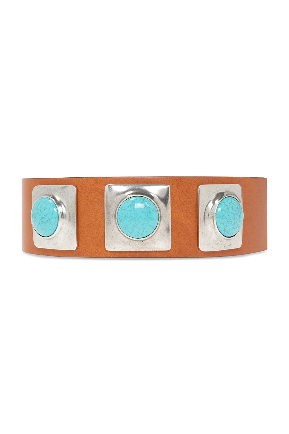 Leather belt from the ‘Crown Me’ collection