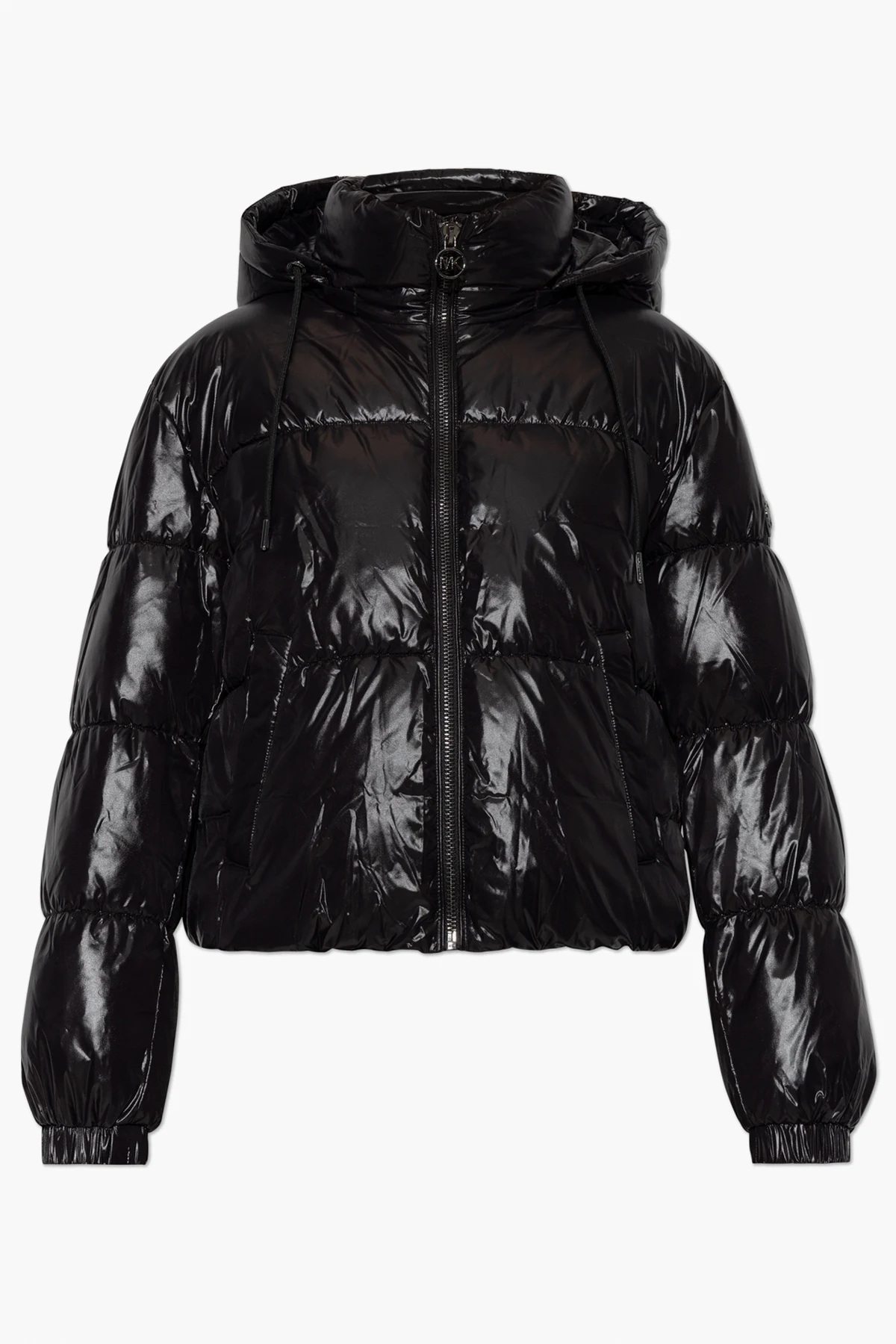 Insulated jacket with hood