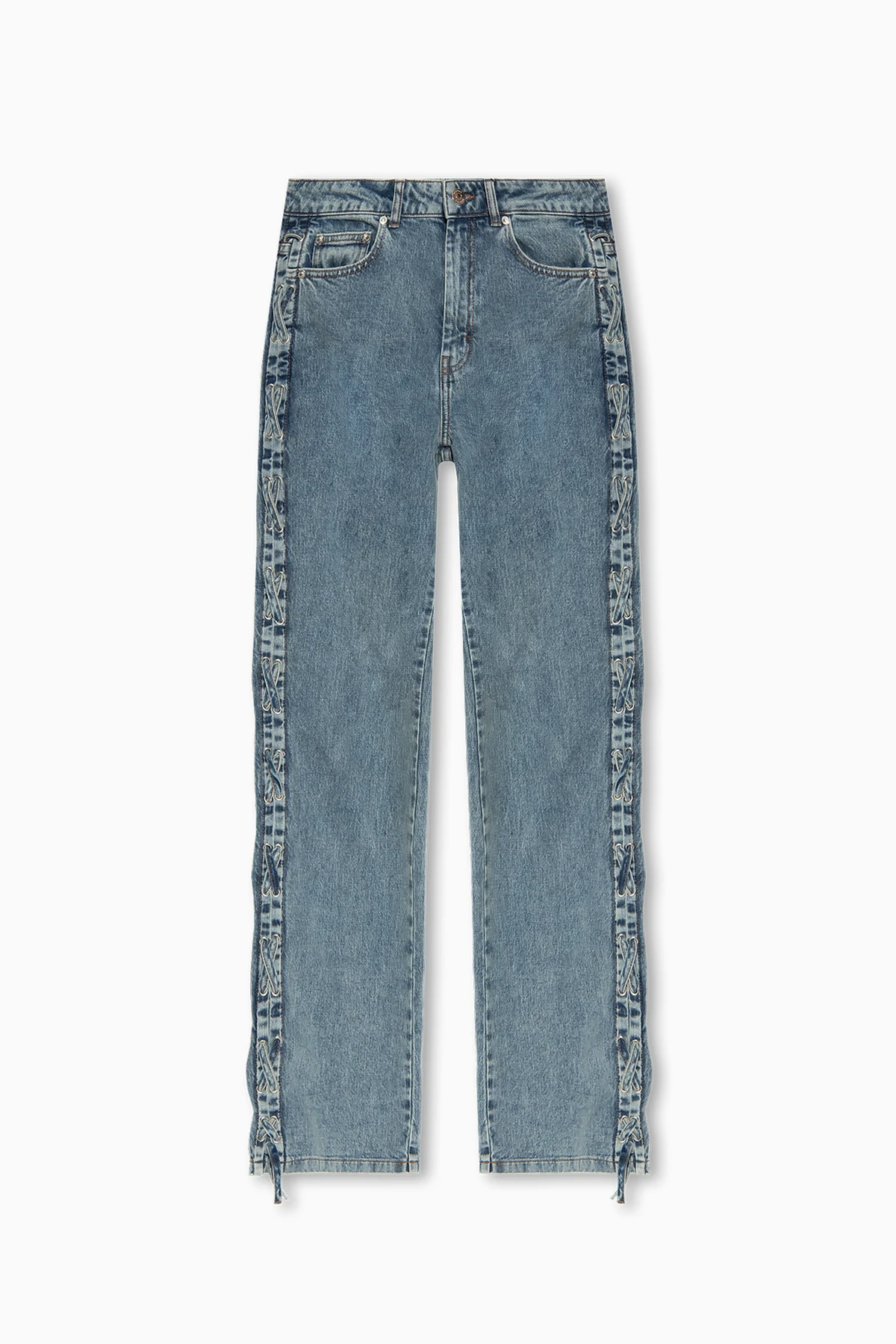 ‘SaimaGZ’ jeans with wide legs