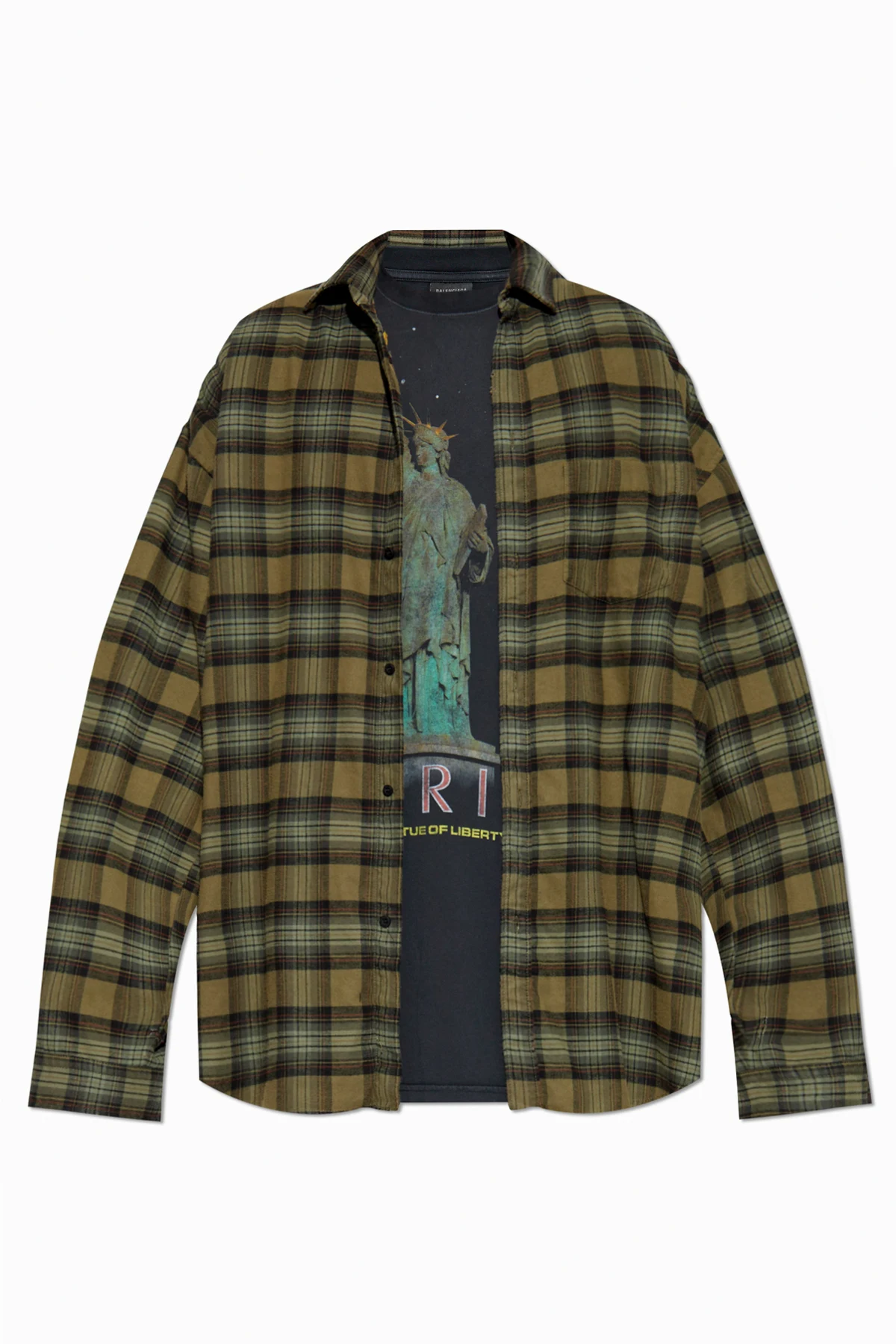 Checked Pattern Shirt