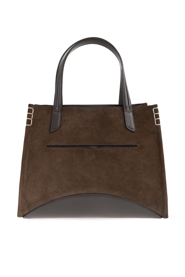BROWN Shopper-type ‘Loafer’ bag