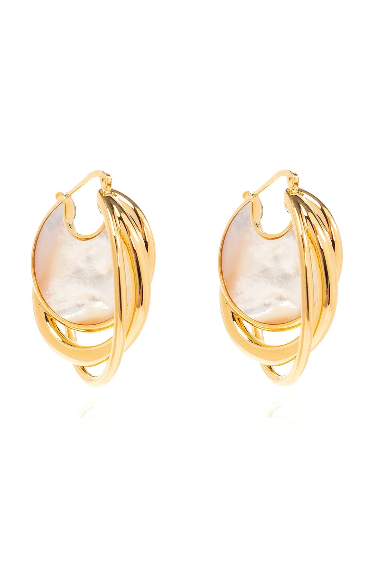 Earrings with logo