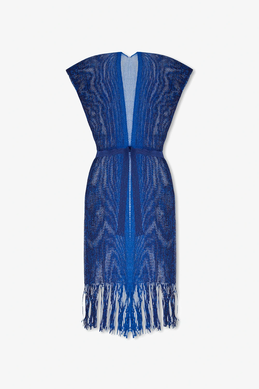 ‘Geai’ openwork poncho