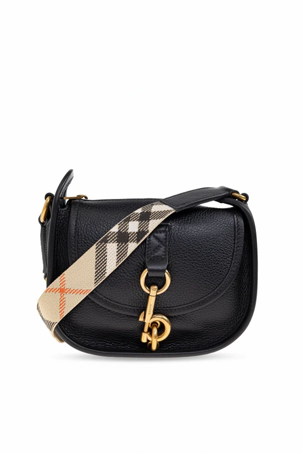 beige ‘B-Clip’ shoulder bag