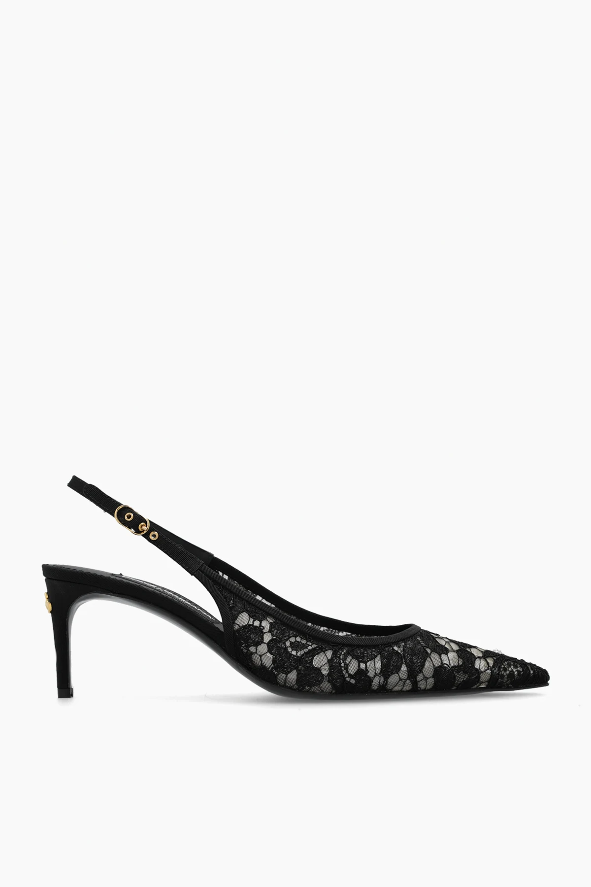 Lace pumps