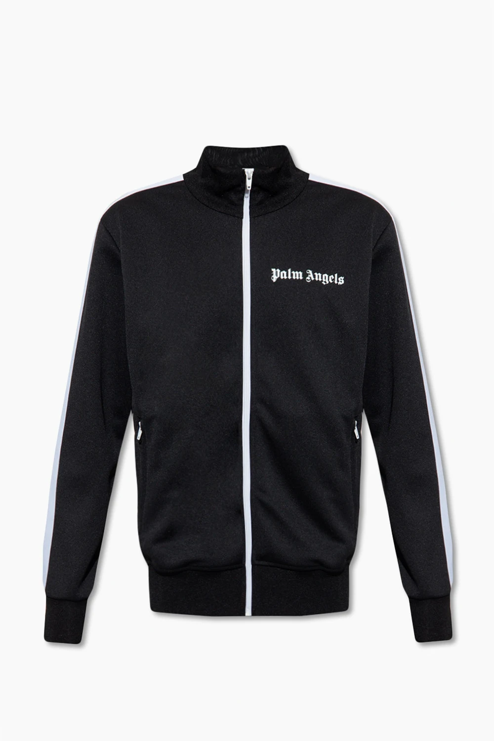 Track jacket with high neck
