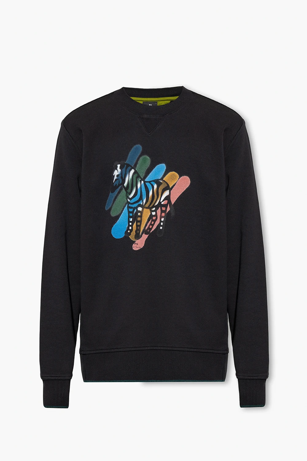 Sweatshirt with zebra motif