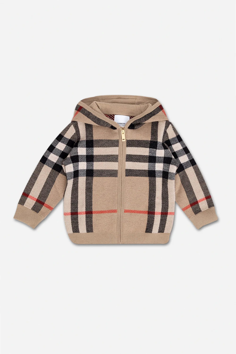 Hooded cardigan