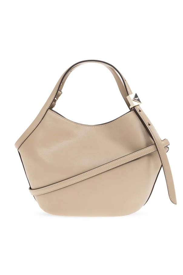 beige ‘Deco Tulip’ handbag