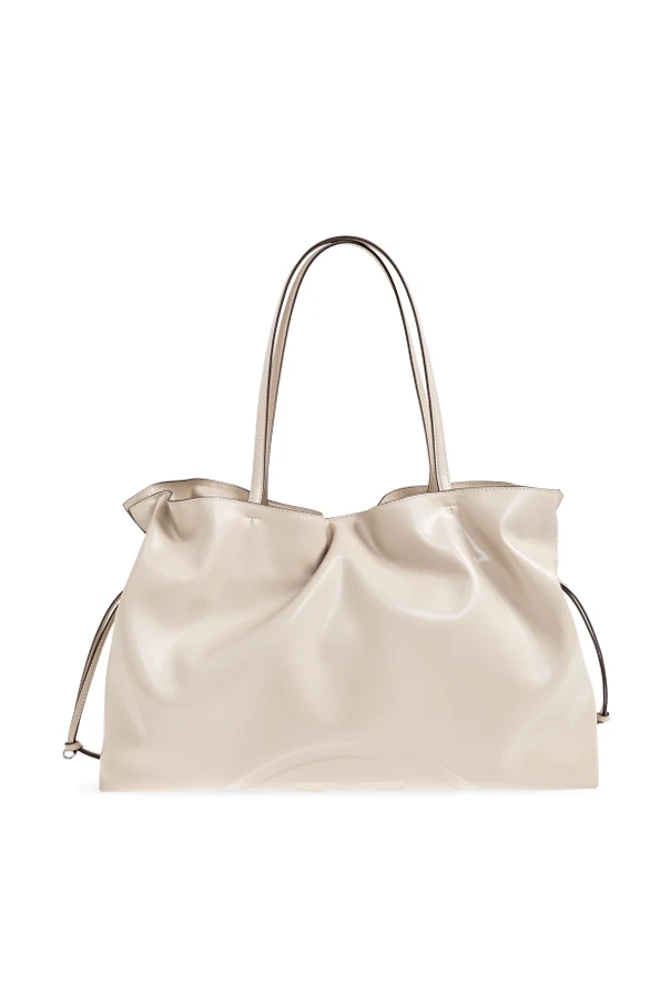 kremowy Torba `Ella` typu `shopper`