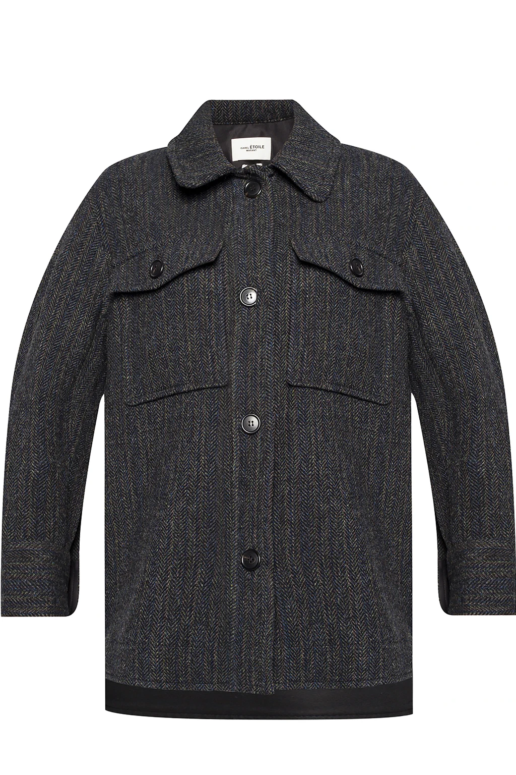 Wool overshirt