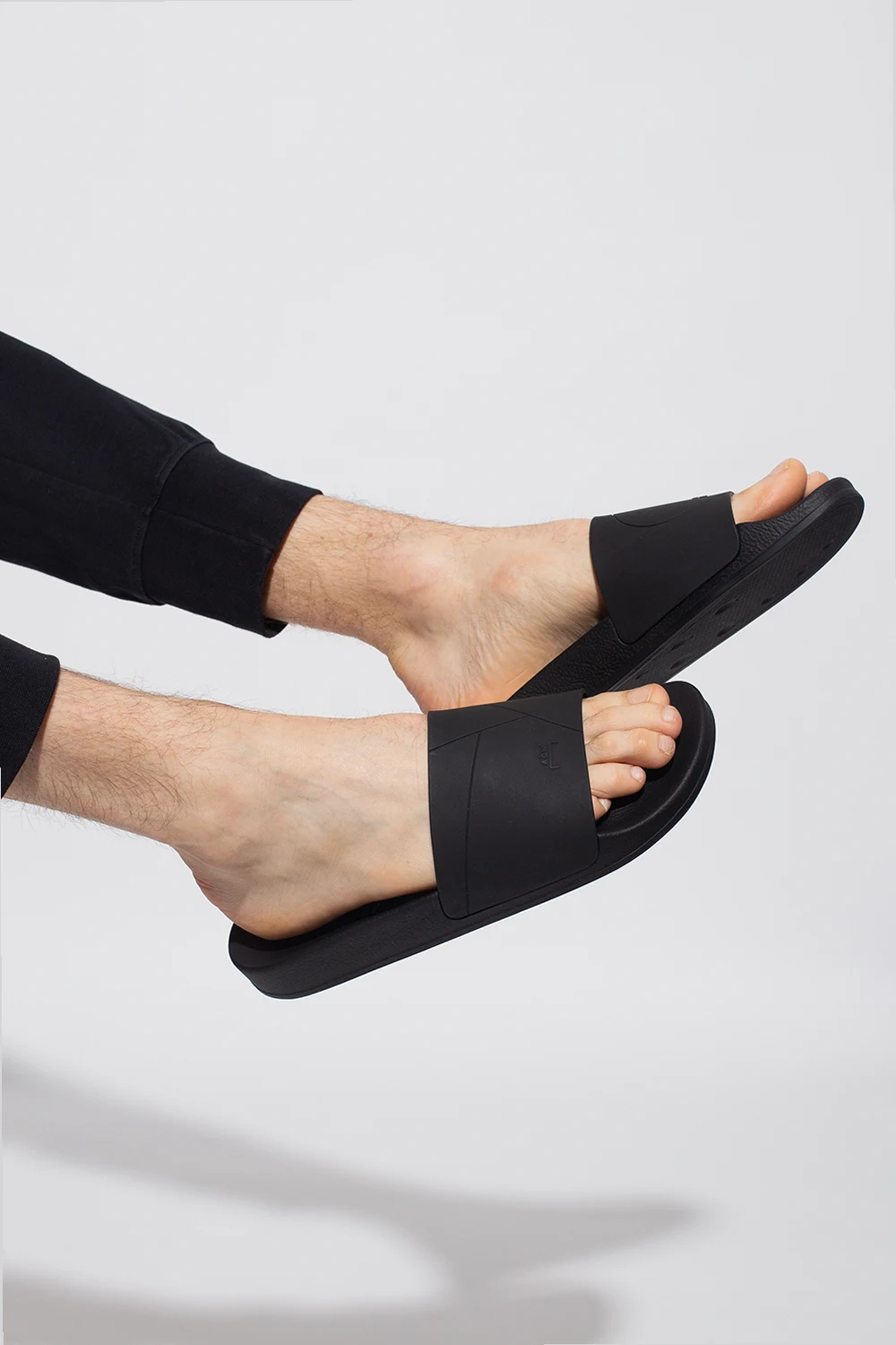 Rubber slides with logo