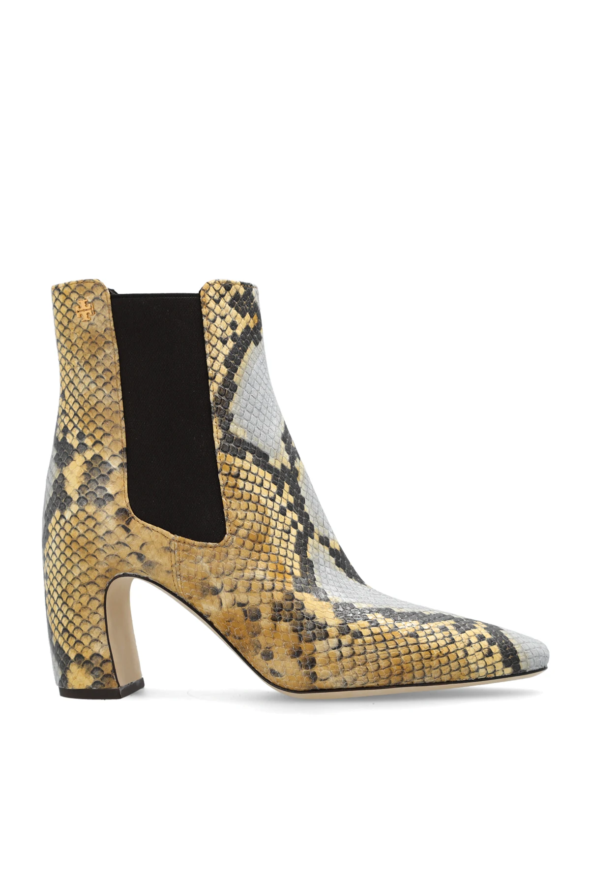 ‘Banana’ heeled ankle boots