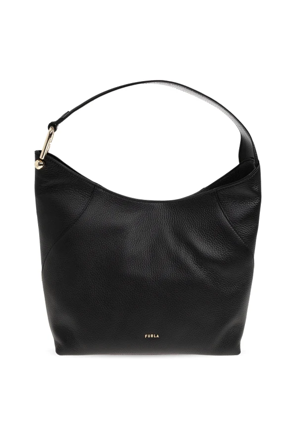 SCHWARZ Schultertasche ‚Lara Medium‘