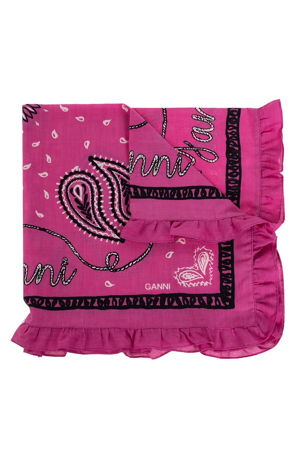 Shawl with logo