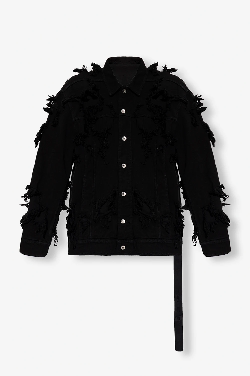 Jacket with vintage effect