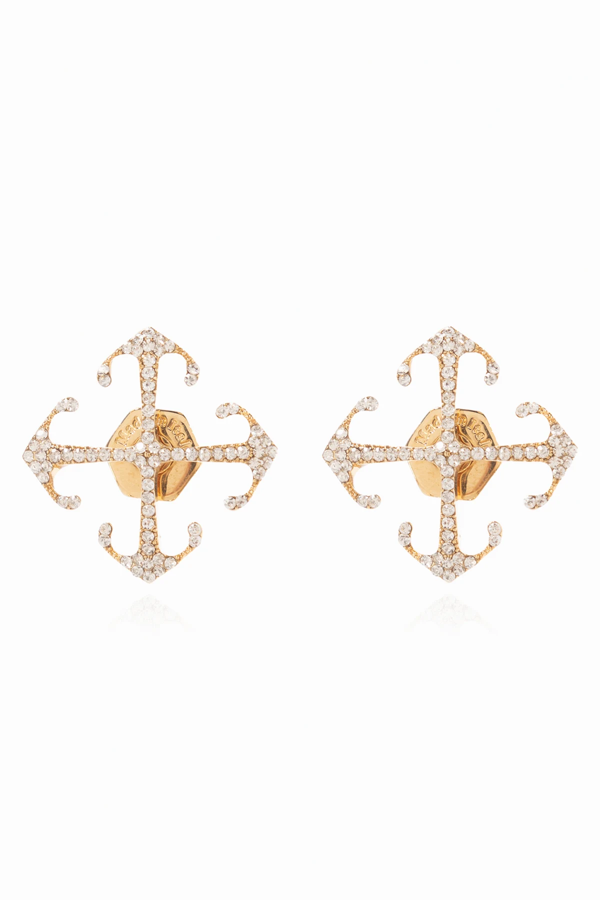 Brass earrings