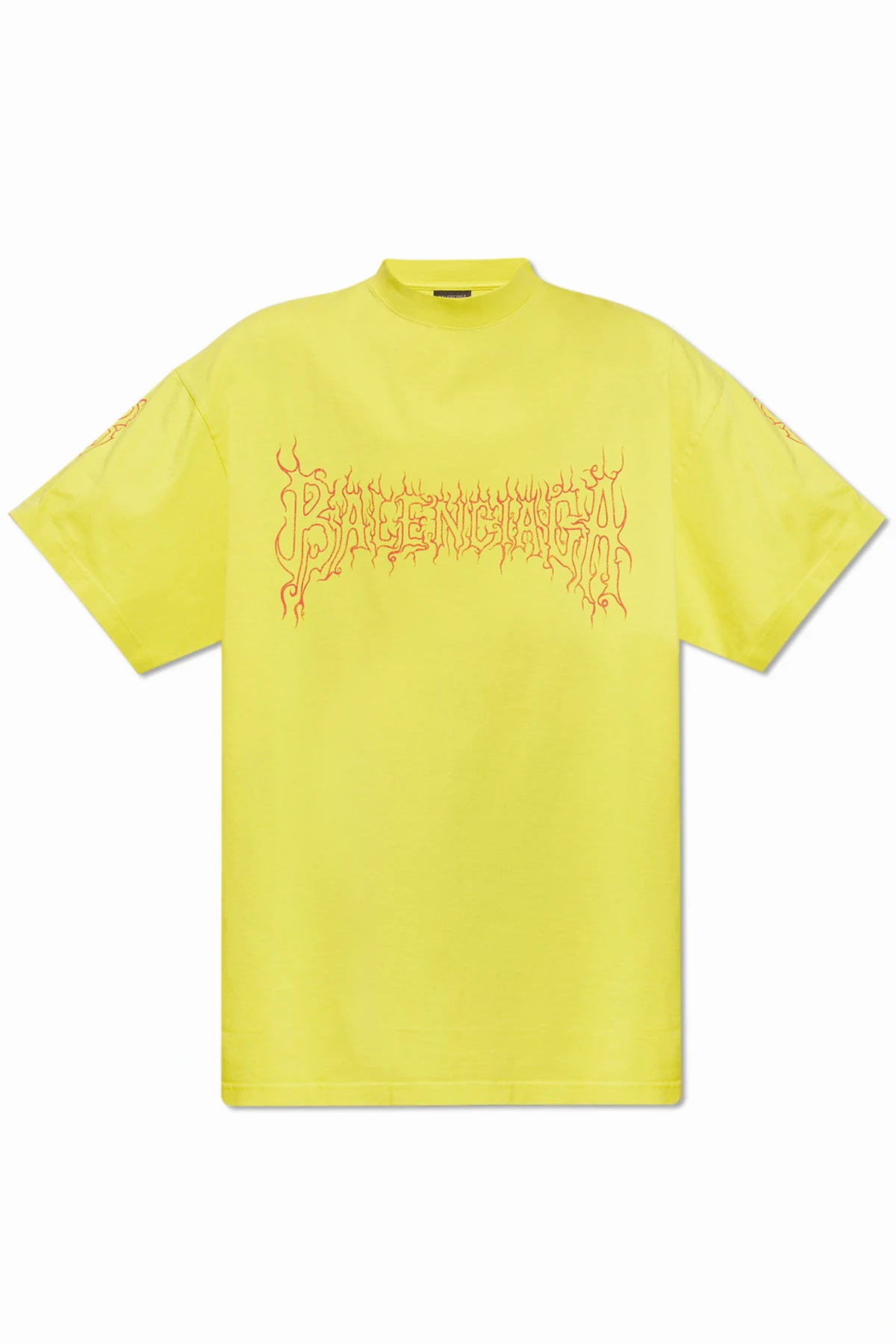 YELLOW  Logo-printed T-shirt