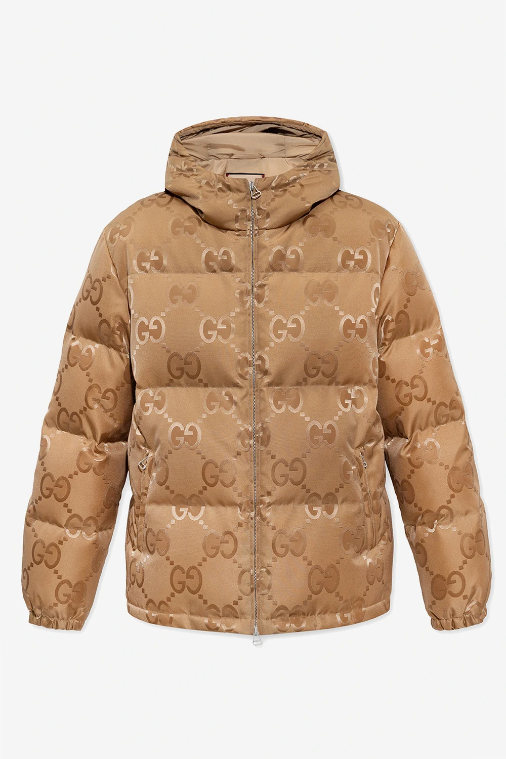 Monogrammed down jacket