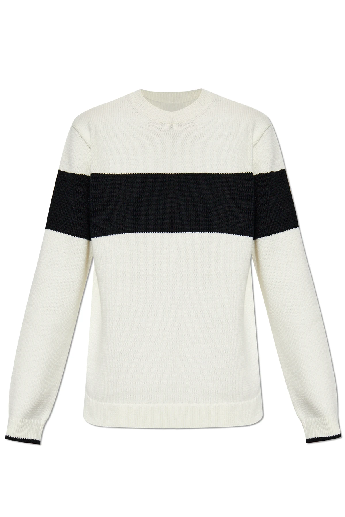 Sweter ze wzorem w pasy