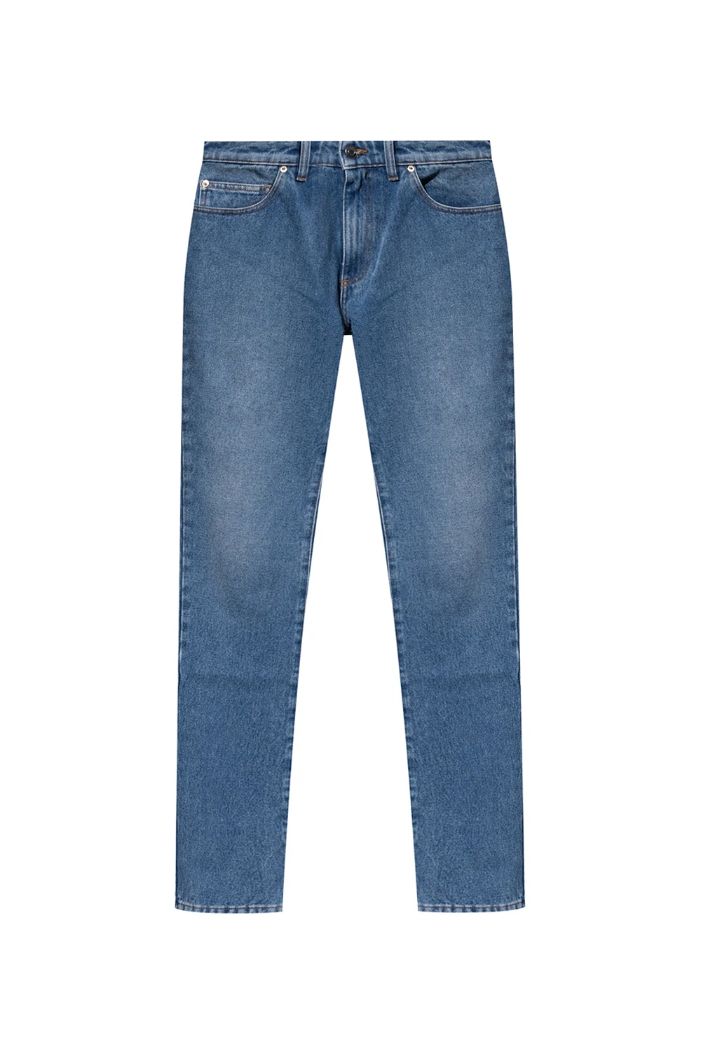 Jeans with tapered legs
