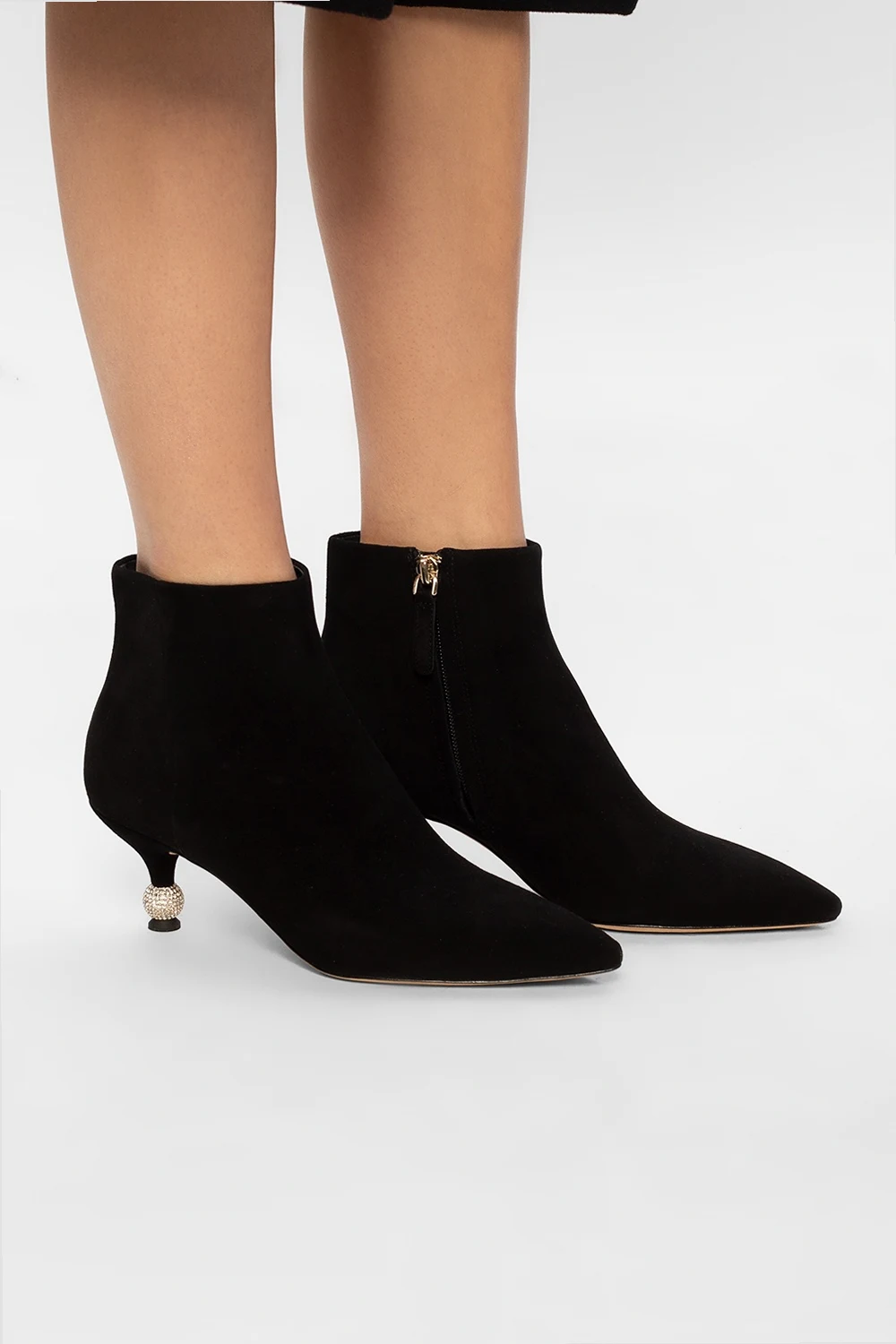 ‘Chaillot’ suede booties