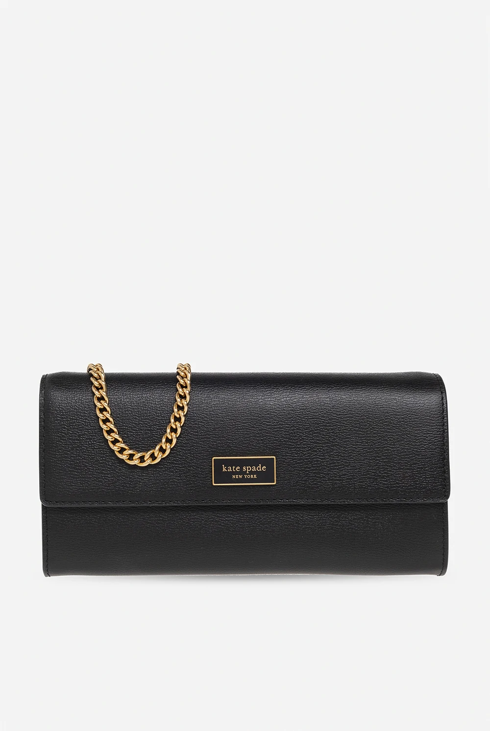 Leather wallet with chain