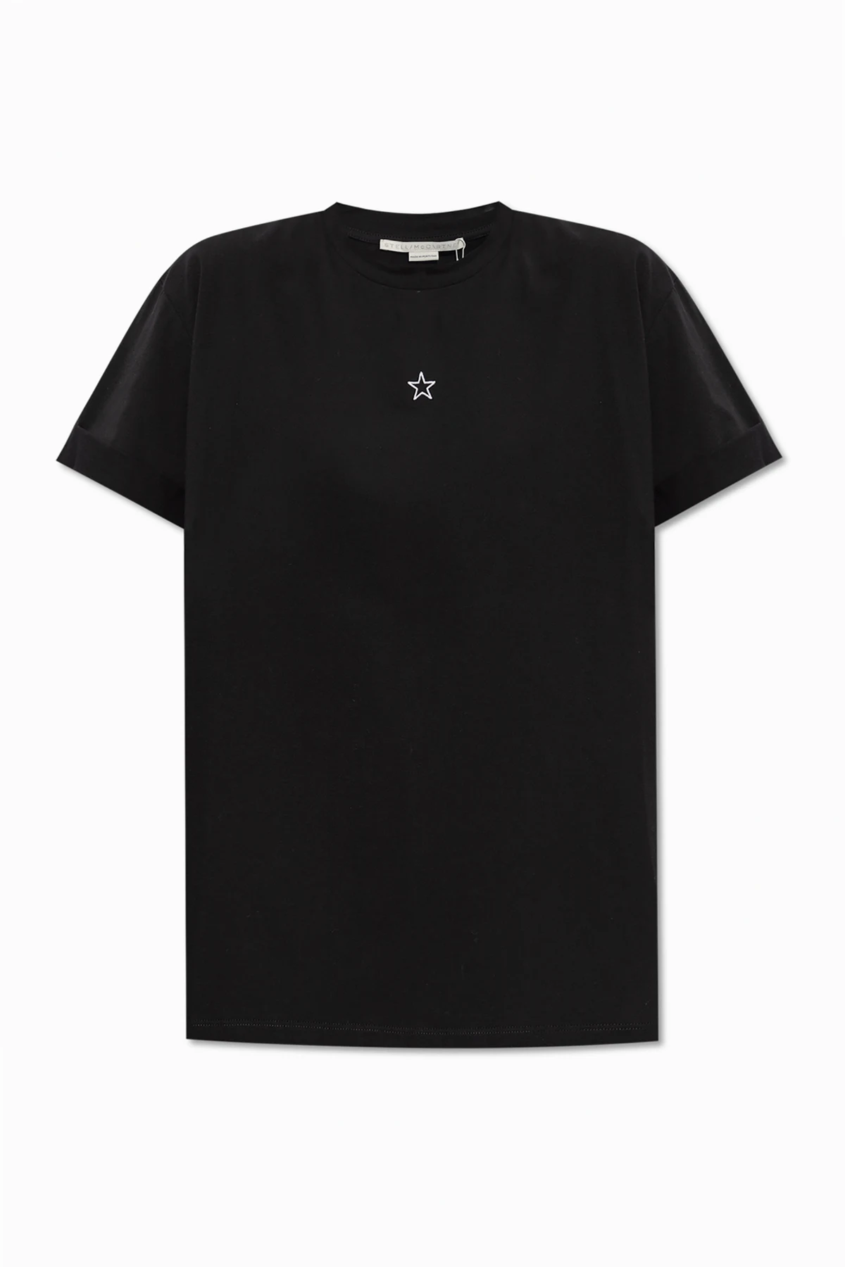T-shirt with stitched star