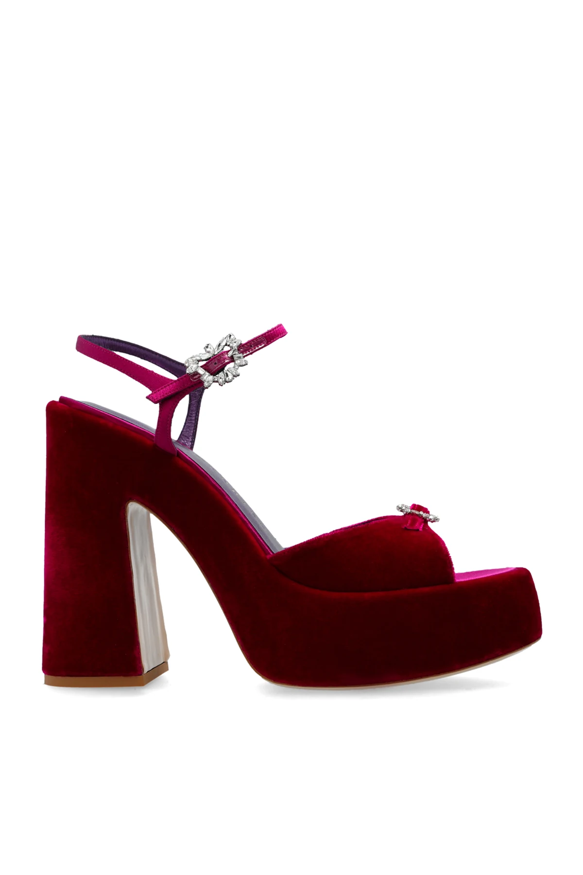 PURPLE Platform sandals 'Grace'