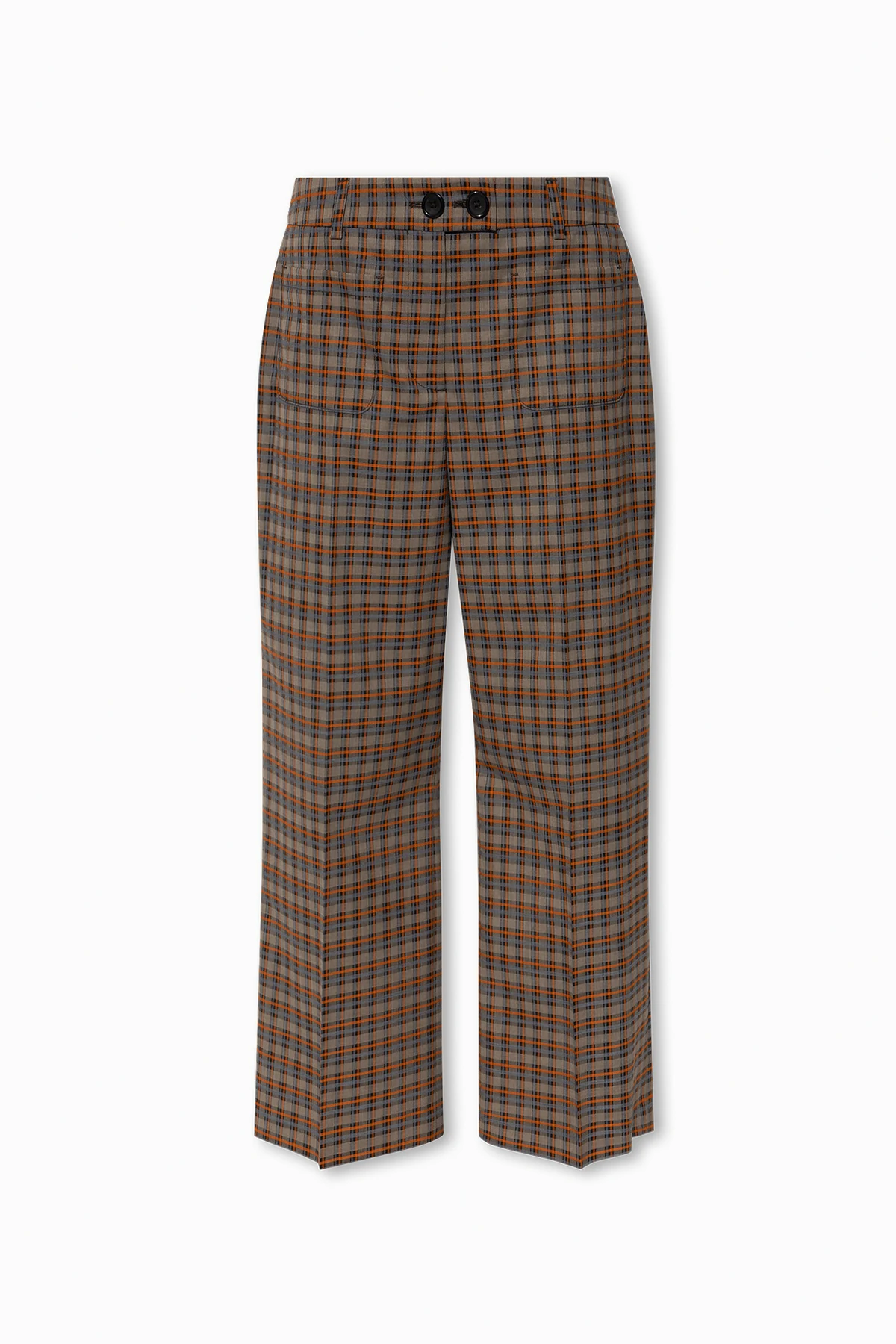 Checked trousers