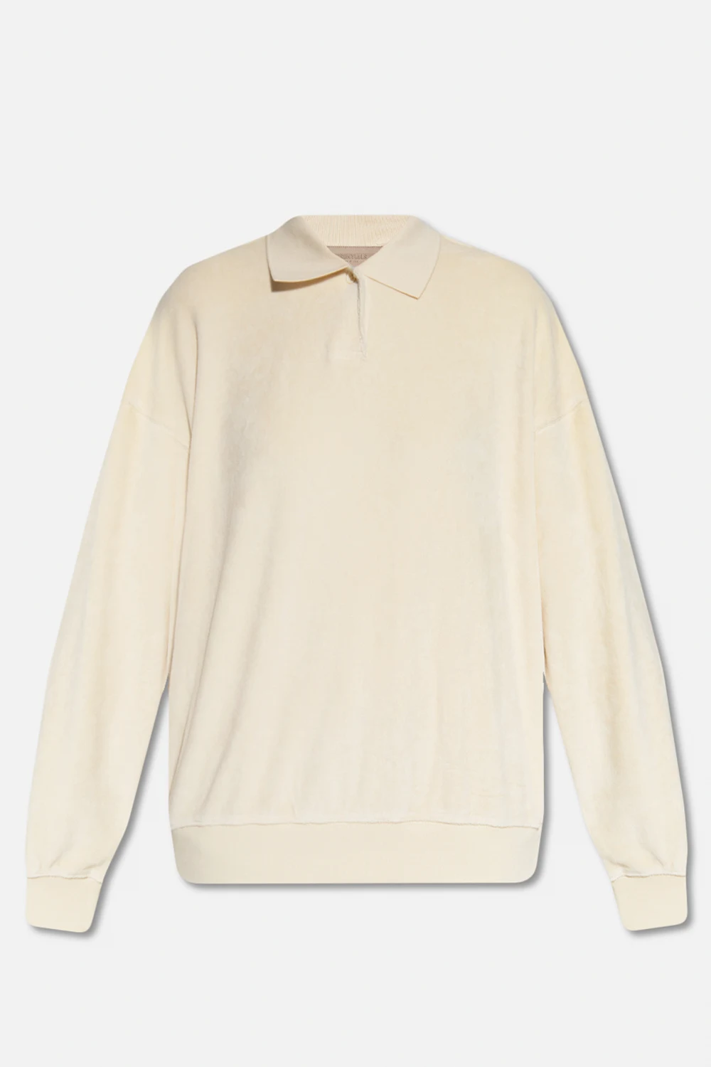 Velour sweatshirt