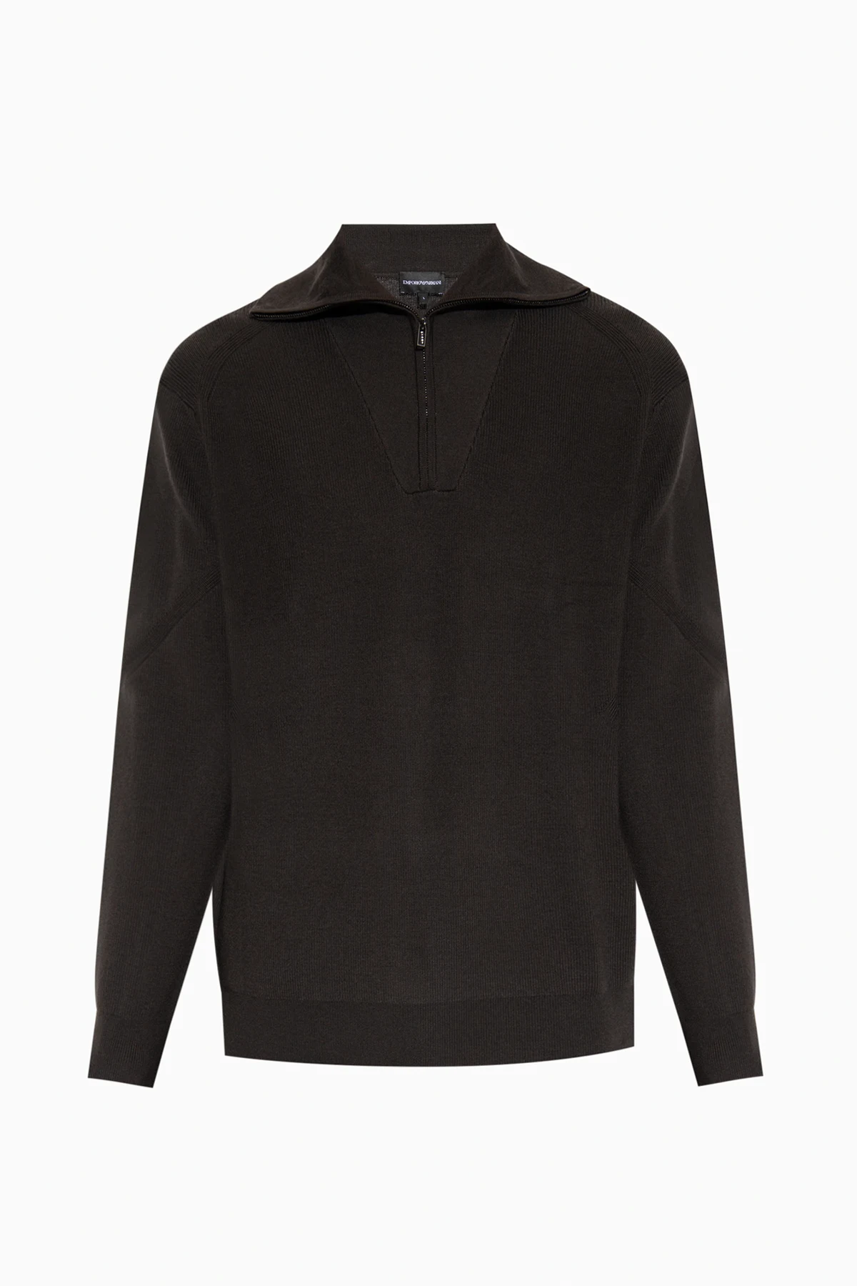 Wool turtleneck sweater