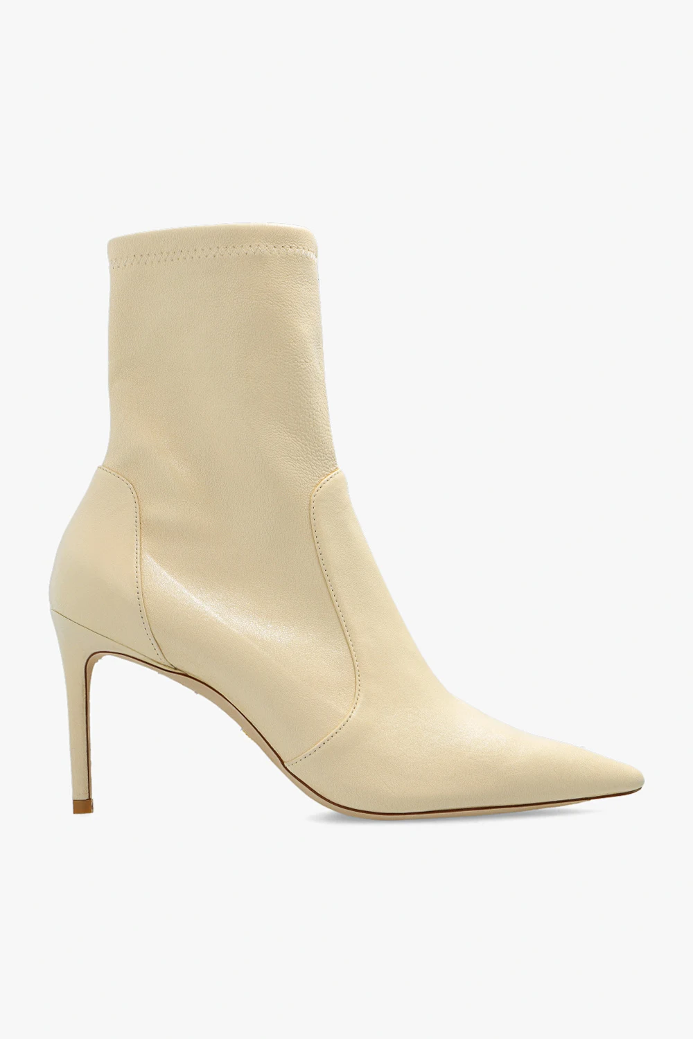 ‘Stuart’ leather heeled ankle boots