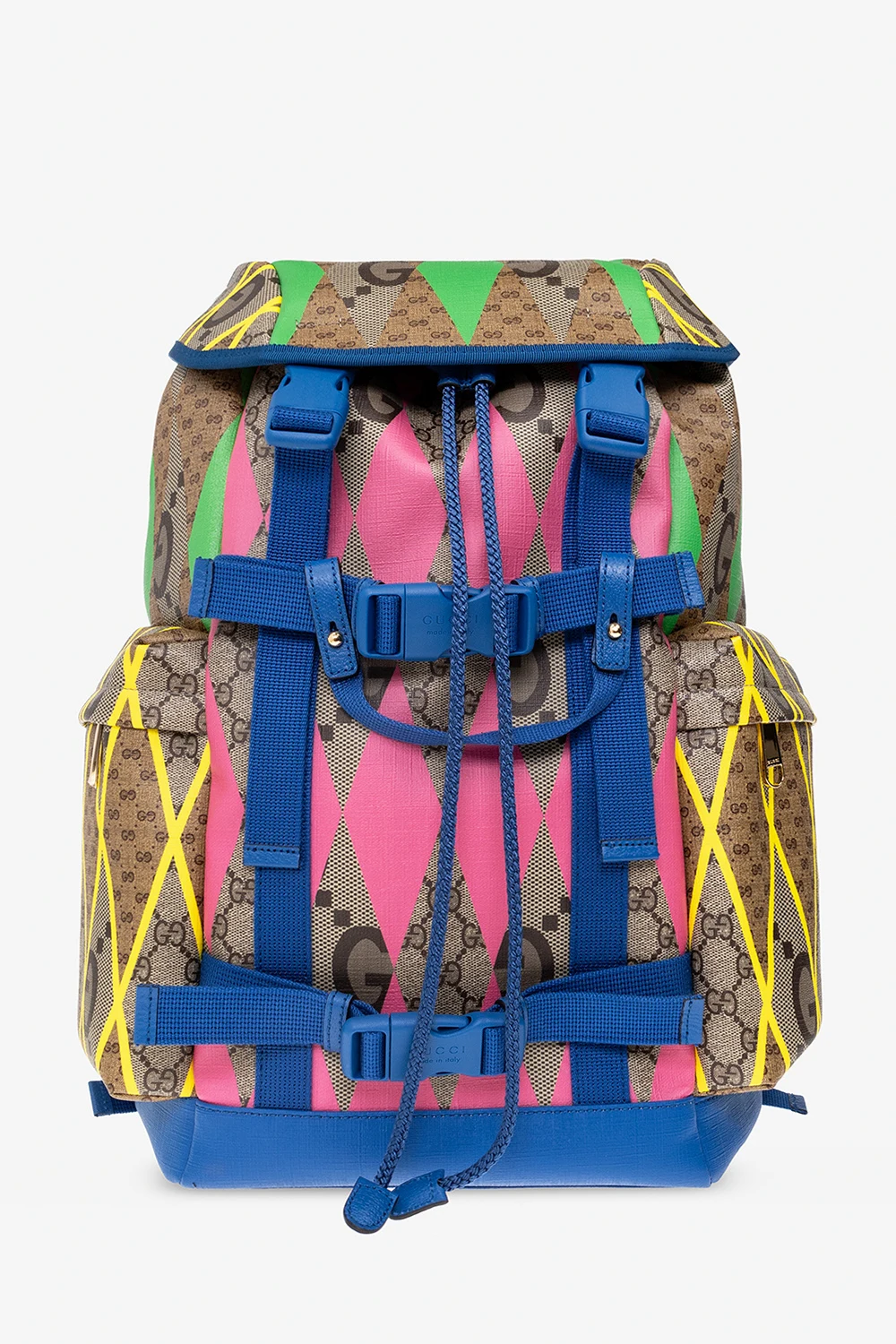 Patterned backpack