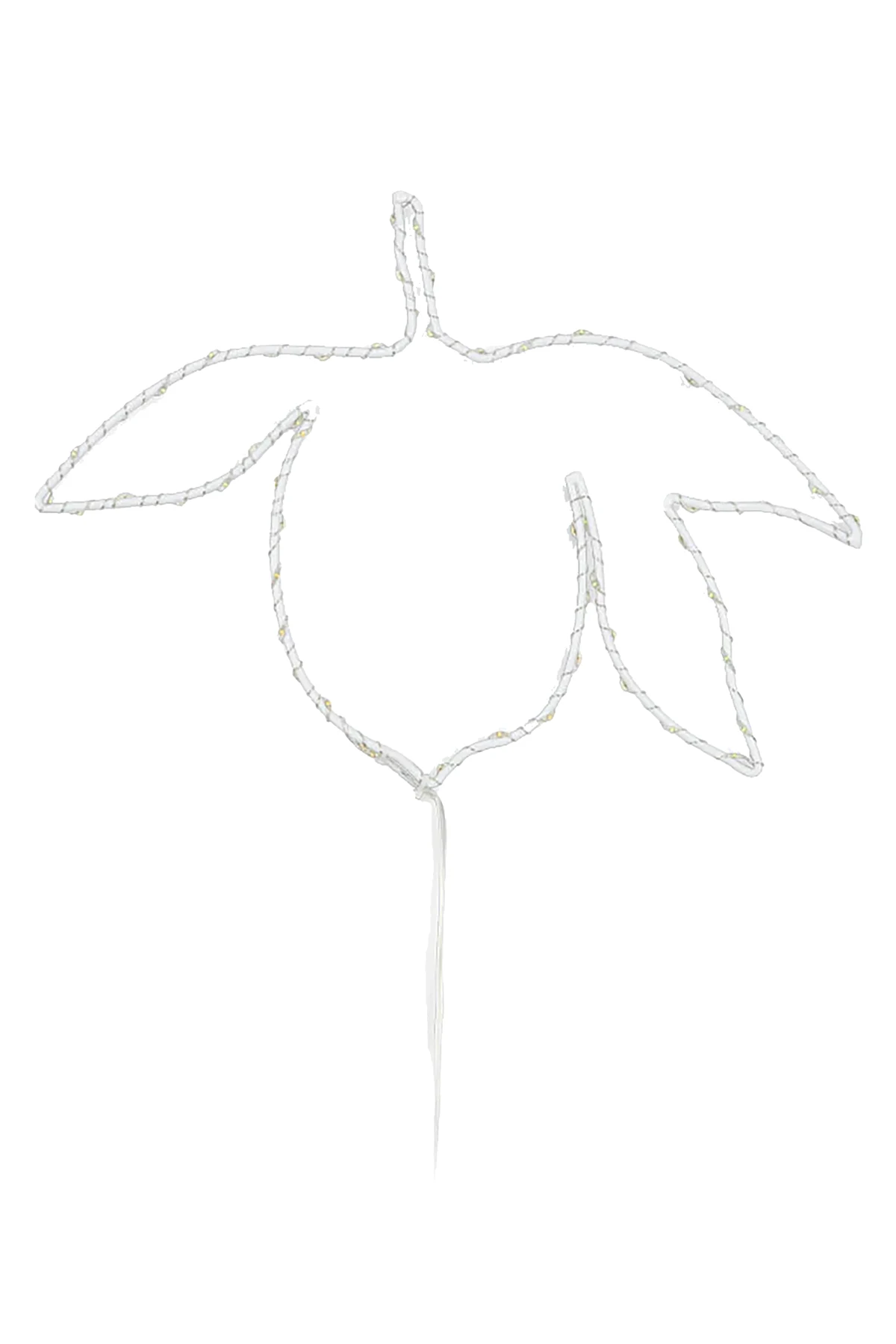 WEISS Lampe in Zitronenform