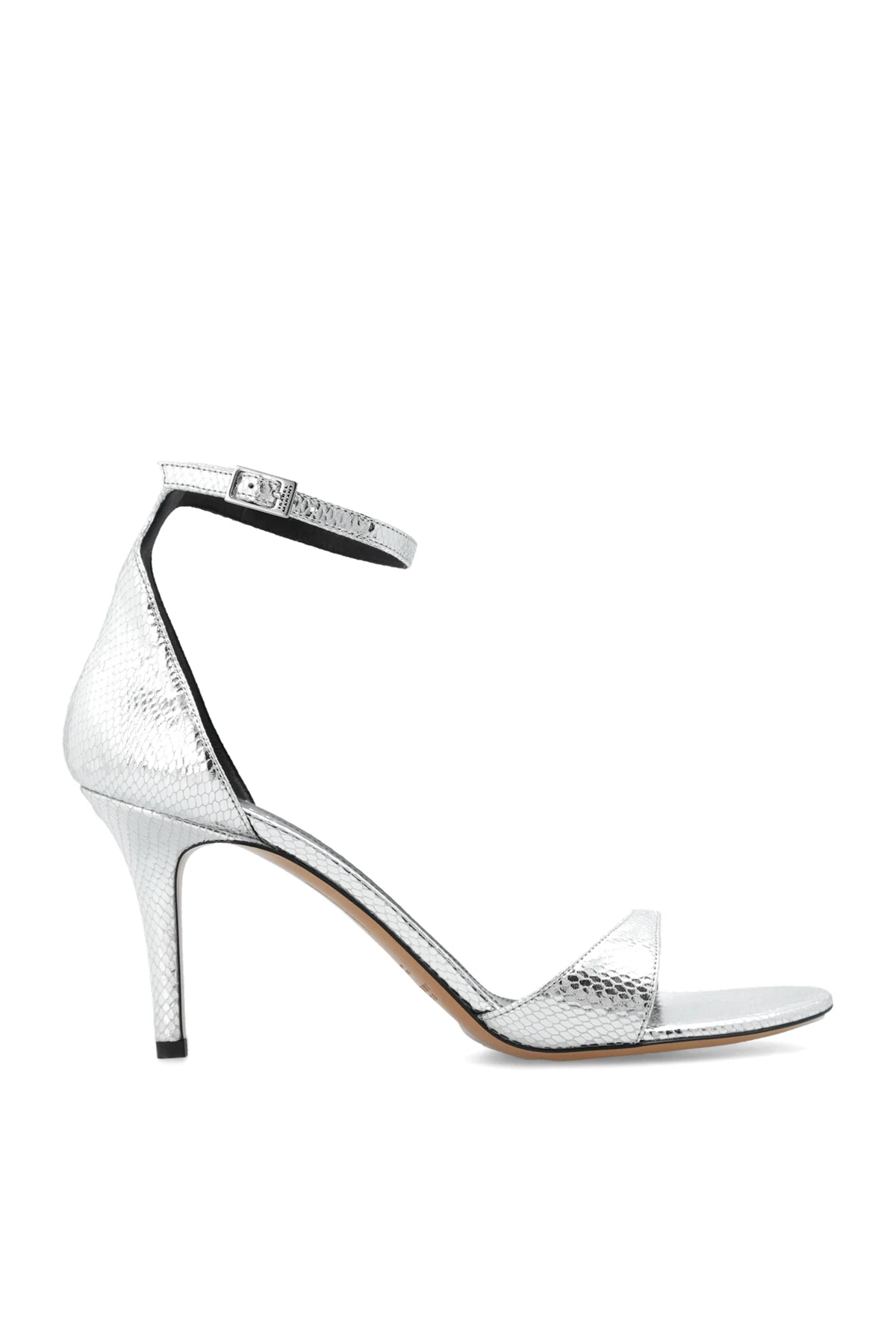 ‘Ailisa’ heeled sandals in leather