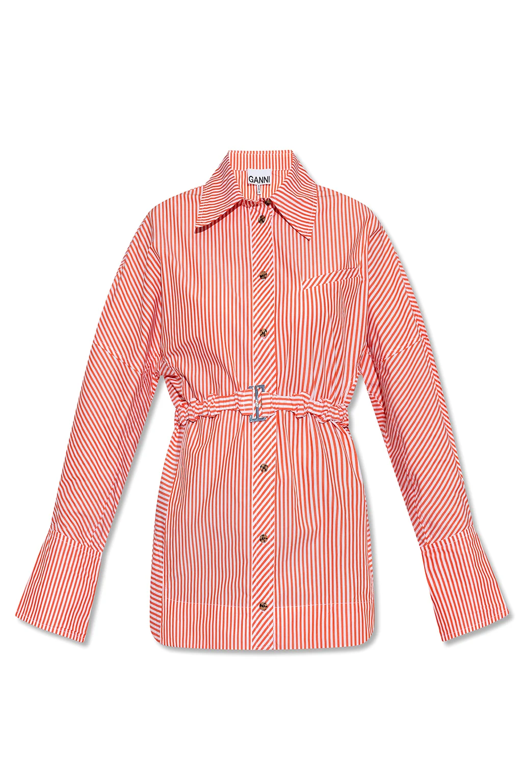 Belted shirt