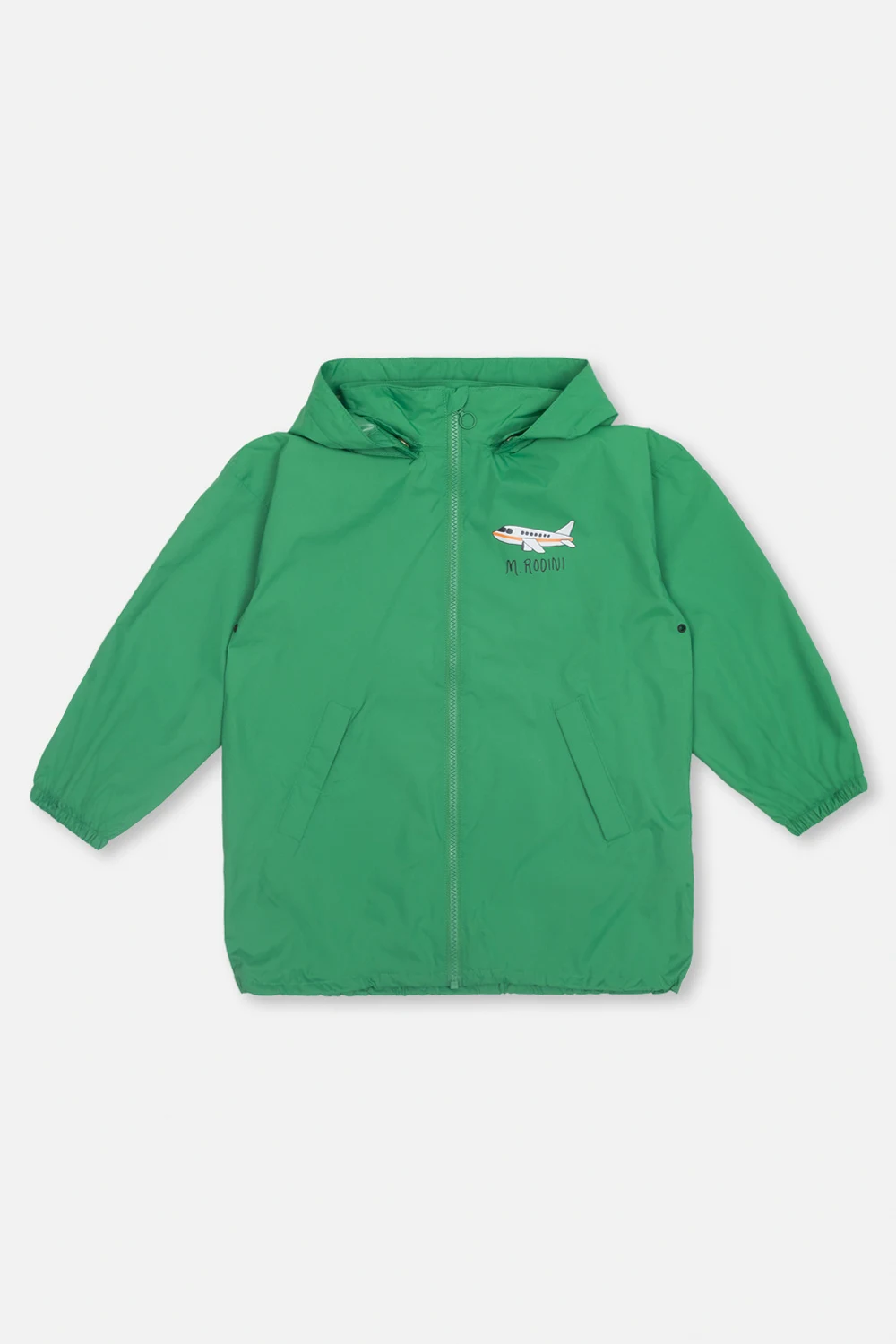 Printed rain jacket