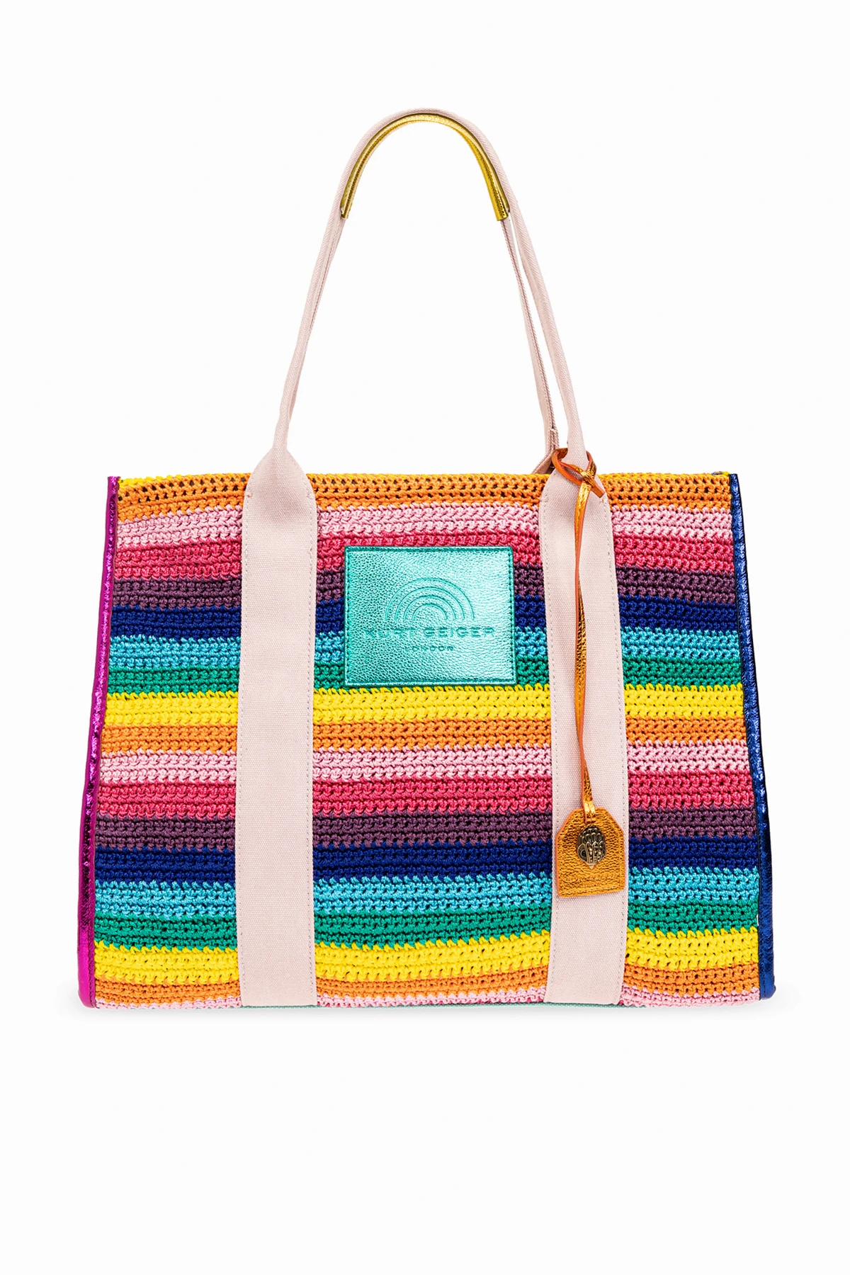 ‘Crochet Large’ Shopper Bag