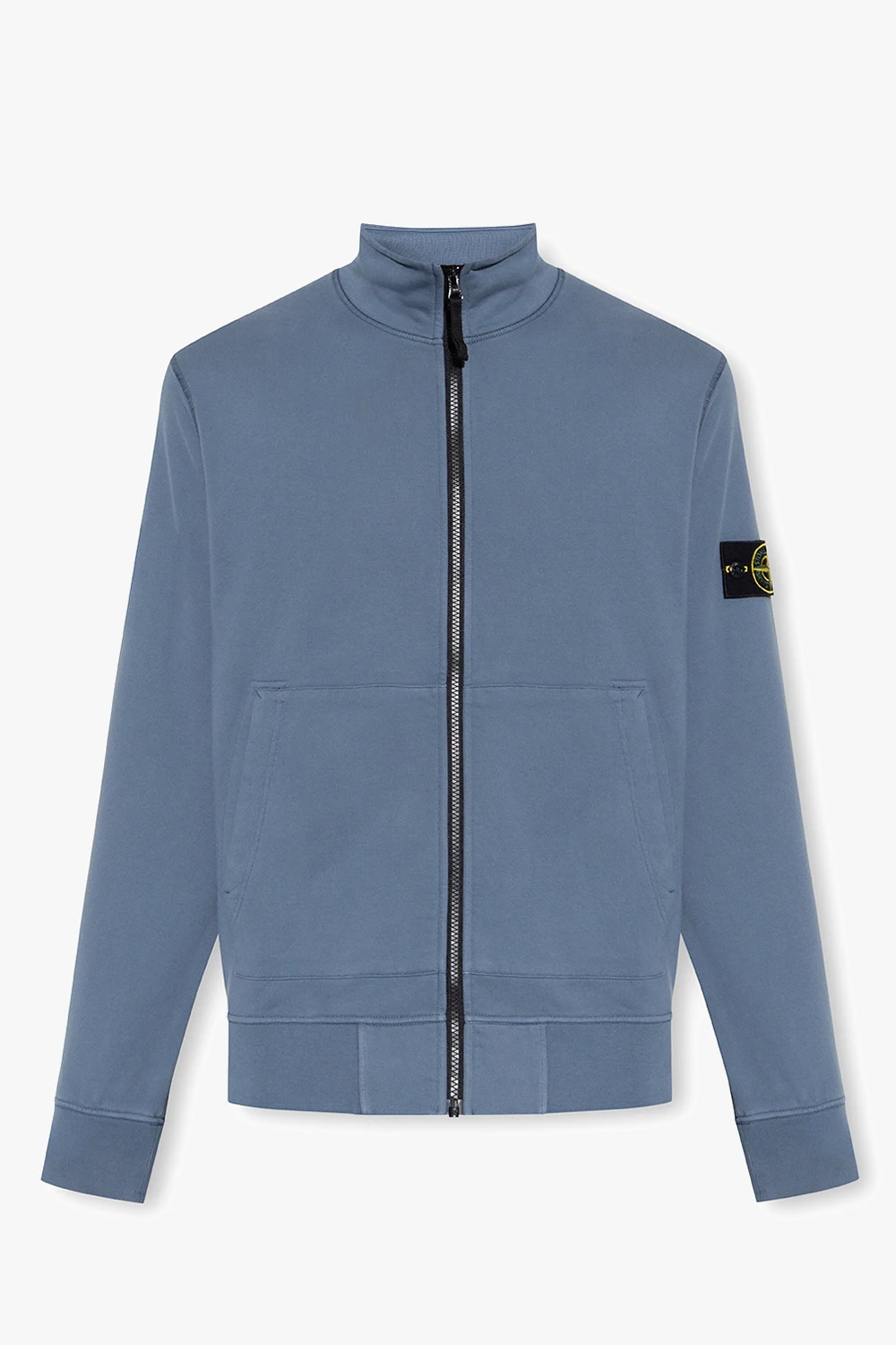 Sweatshirt with high neck