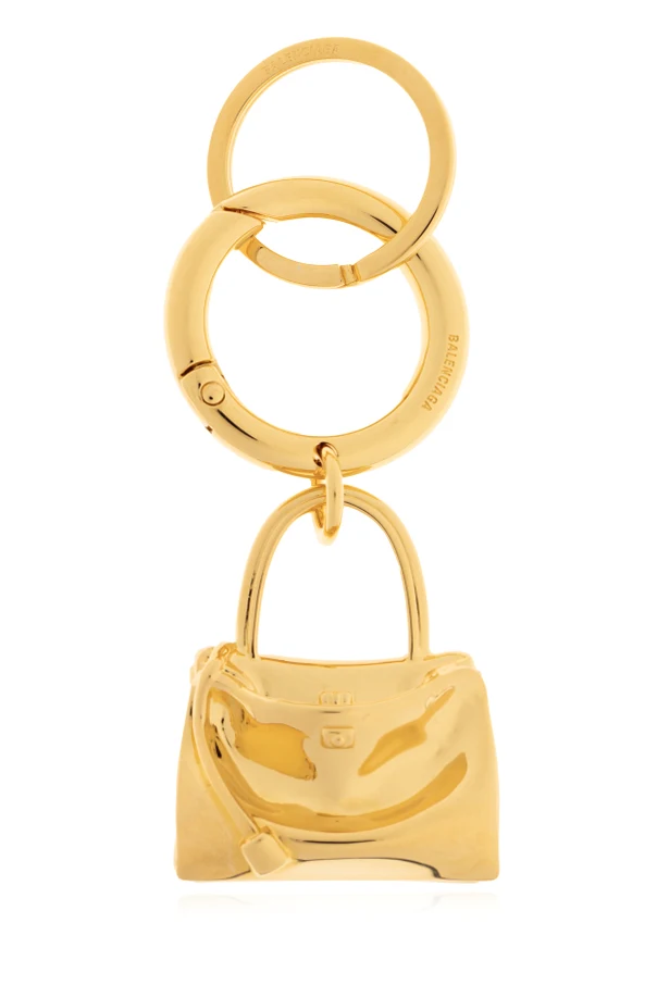 ZŁOTY Mosiężny brelok