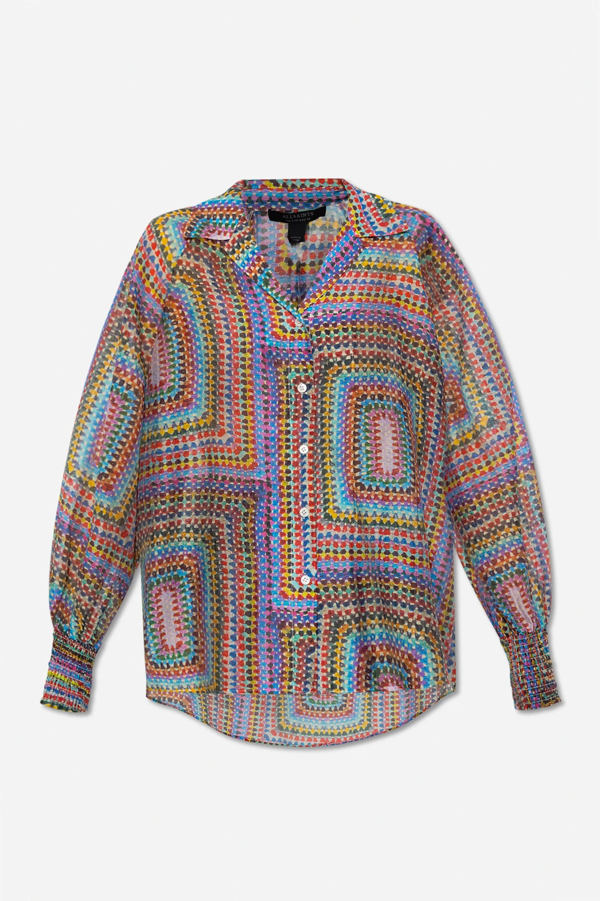 ‘Isla Luisa’ patterned shirt