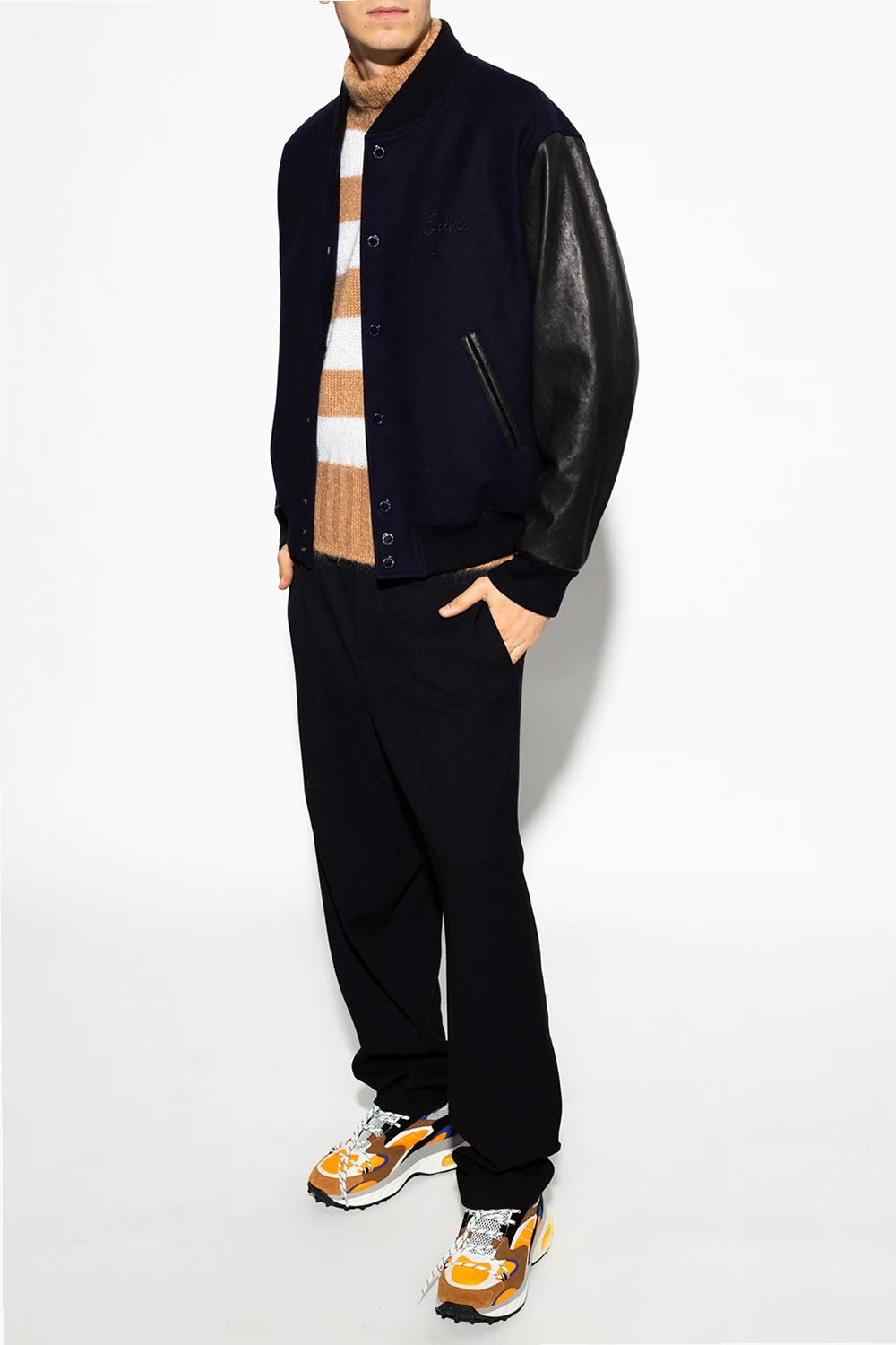 Pleat-front trousers