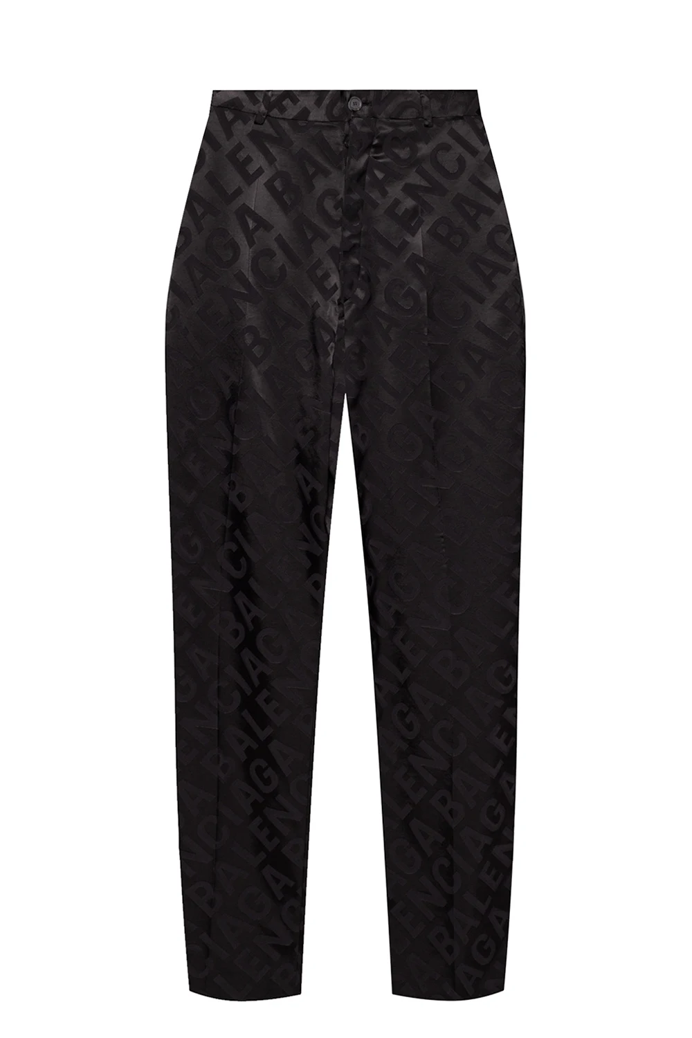 High-waisted trousers